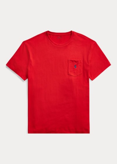 Men's Polo Ralph Lauren Classic Fit Pocket T Shirts | 367149ZLR